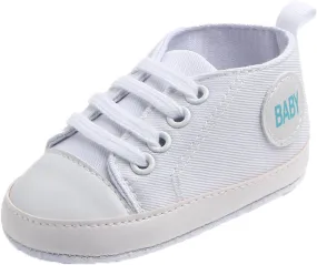 Kids Child Canvas Shoes Non-Slip Prewalker Colour Solid Floor Sneakers Outdoor Cute Lace up Sports Shoes