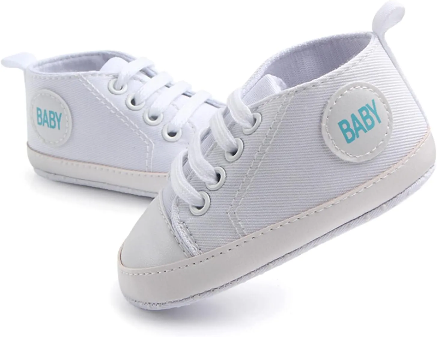 Kids Child Canvas Shoes Non-Slip Prewalker Colour Solid Floor Sneakers Outdoor Cute Lace up Sports Shoes