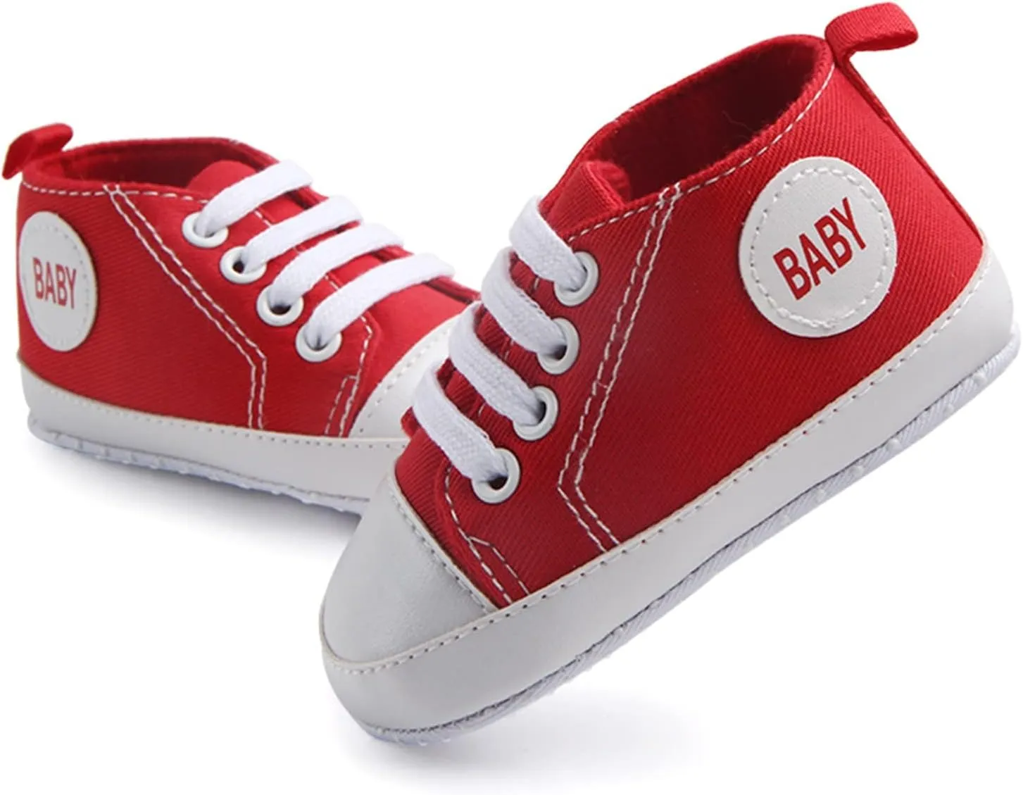 Kids Child Canvas Shoes Non-Slip Prewalker Colour Solid Floor Sneakers Outdoor Cute Lace up Sports Shoes