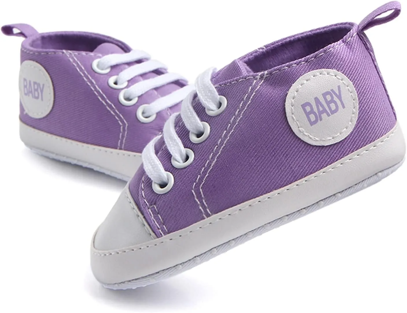 Kids Child Canvas Shoes Non-Slip Prewalker Colour Solid Floor Sneakers Outdoor Cute Lace up Sports Shoes