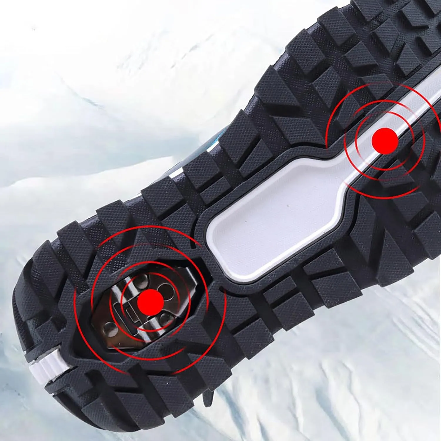 Kids Girls Thickened Warm Snow Boots Insulated Faux Fr Comfort Cozy Lined Water-esistant Non-Slip Riding Boots