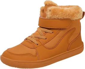 Kids High Top Sneakers Fashion Basketball Tennis Shoes Running Sports Ankle Boots Hook and Loop Casual Walking Shoe