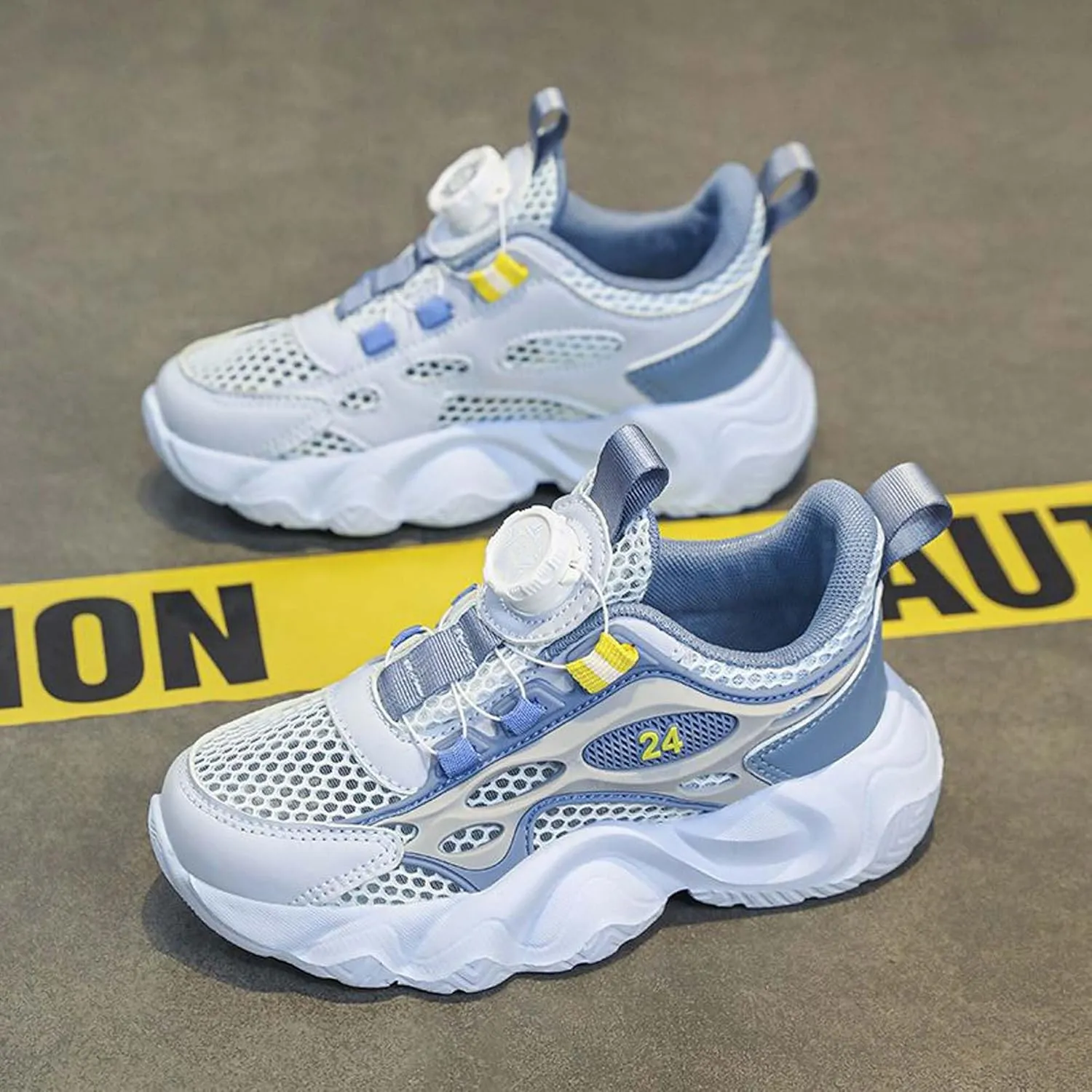 Kids Sneakers Boys Shoes Girls Shoes Arch Support High Elasticity Running Shoes Shock Absorption Wear-Resistant Tennis Shoes Casual Walking Shoes Sport Athletic 12.5~6.5 Sizes