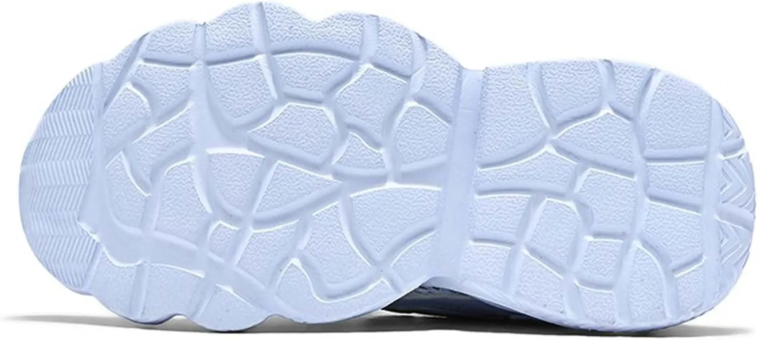Kids Sneakers Boys Shoes Girls Shoes Arch Support High Elasticity Running Shoes Shock Absorption Wear-Resistant Tennis Shoes Casual Walking Shoes Sport Athletic 12.5~6.5 Sizes