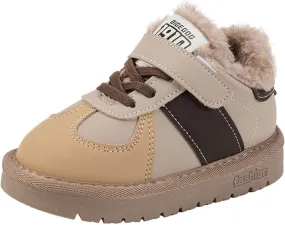 Kids Sneakers for Girls Boys, Comfortable Anti-Collision Non-Slip Stylish Lightweight Platform Kids Rubber Shoes