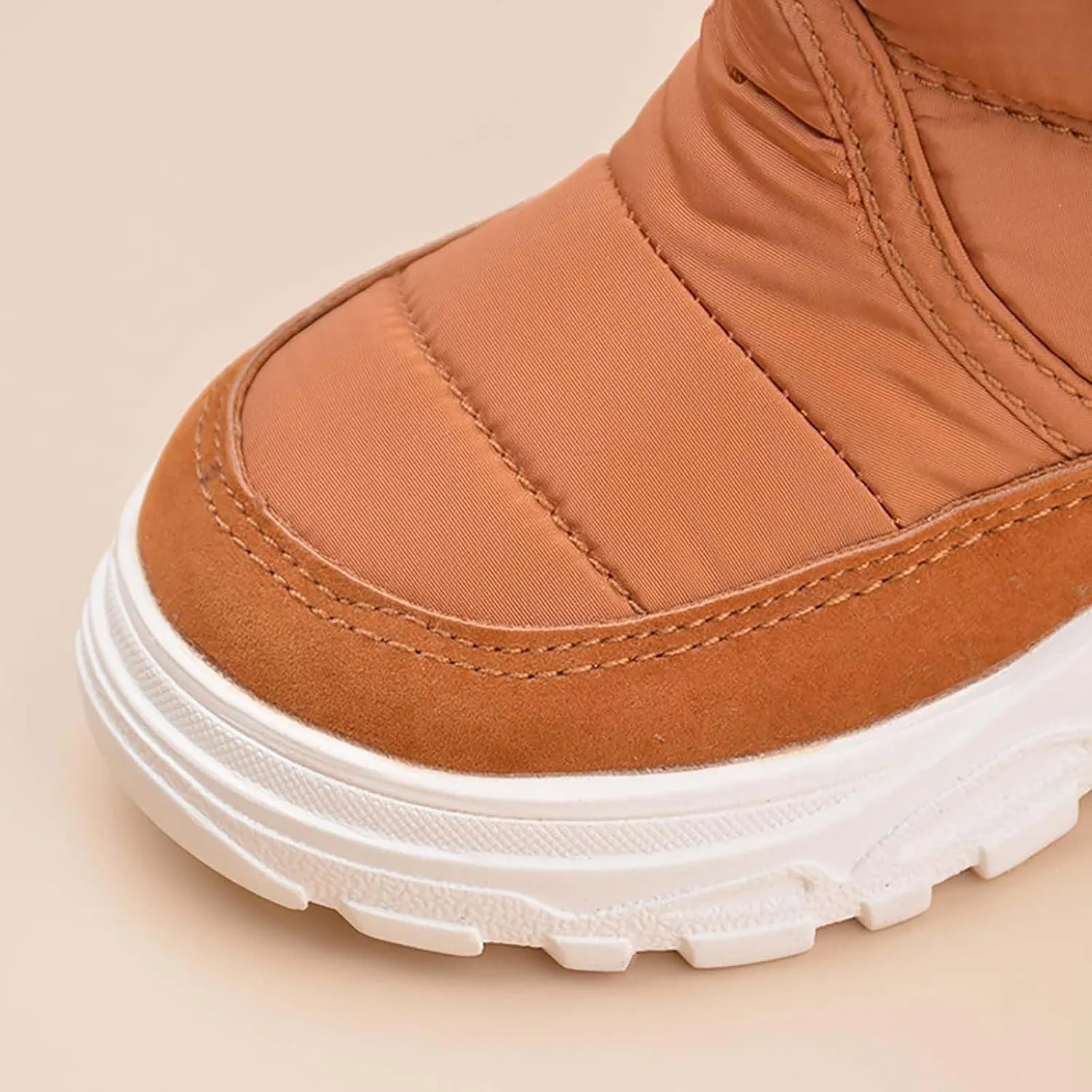 Kids Snow Boots for Boys Girls Winter High Top Non-Slip Shoes Cold Weather Faux Fr Lined Kids Rain Girl Chukka Boot