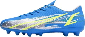 Kids Training Shoes Firm Ground Junior Youth Soccer Cleats Boys ????? High Top Outdoor Football Sneaker