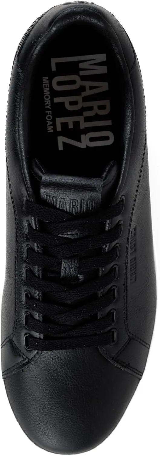 Mario Lopez Men's Sneakers Ivan Low Top Lace-Up Comfortable Mens Sneaker Classic Footwear for Men