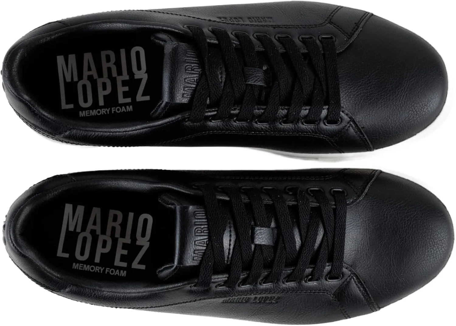 Mario Lopez Men's Sneakers Ivan Low Top Lace-Up Comfortable Mens Sneaker Classic Footwear for Men