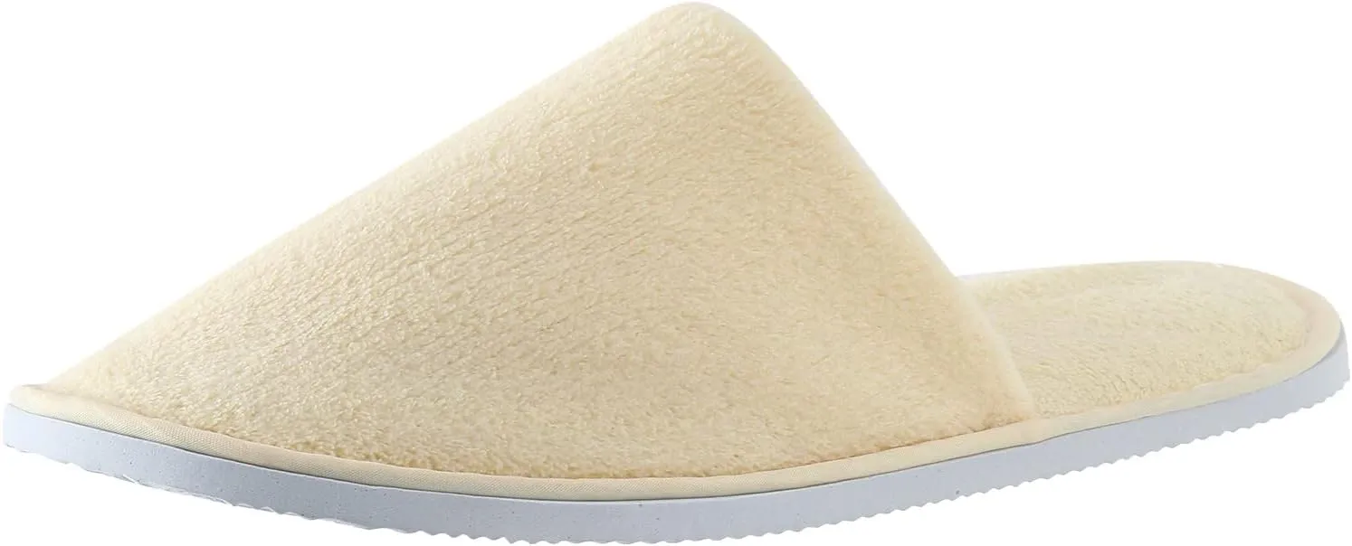 Men And Women Disposable Slippers Hotel Home Stay Coral Velvet Antiskid Sole Disposable Fuzzy Slipper for Women