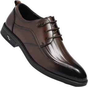 Men Formal Shoes Black Oxford Classic Dress Shoe Casual Business Lace up Sneakers Lightweight Footwear Party Dressy
