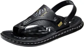 Men Leather Sandals New Open Toed Toed Sandals Indoor And Outdoor Beach Flip Flops Purpose Design Radii Footwear Men