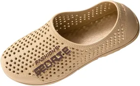 Men Sandal Close Toe Non Slip Beach Shoes Breathable Slip-On Water Sandals for Men