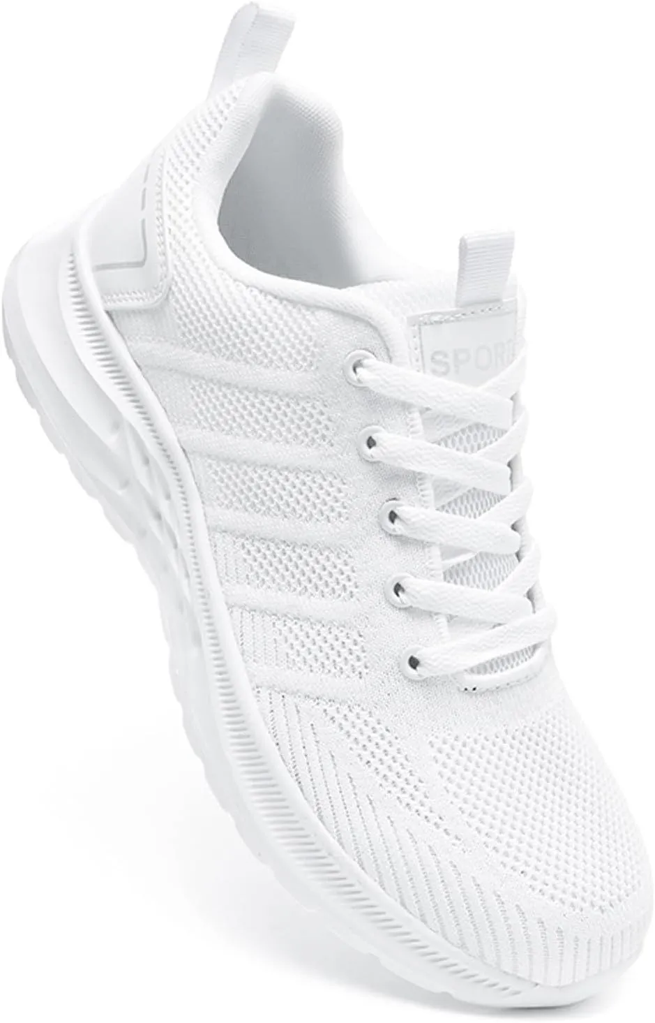 Men Sports Shoes Fashionable Couple Style Simple and Solid Color Thick Bottomed Flat Mesh Fashion Sneaker Shoes for Men Men's