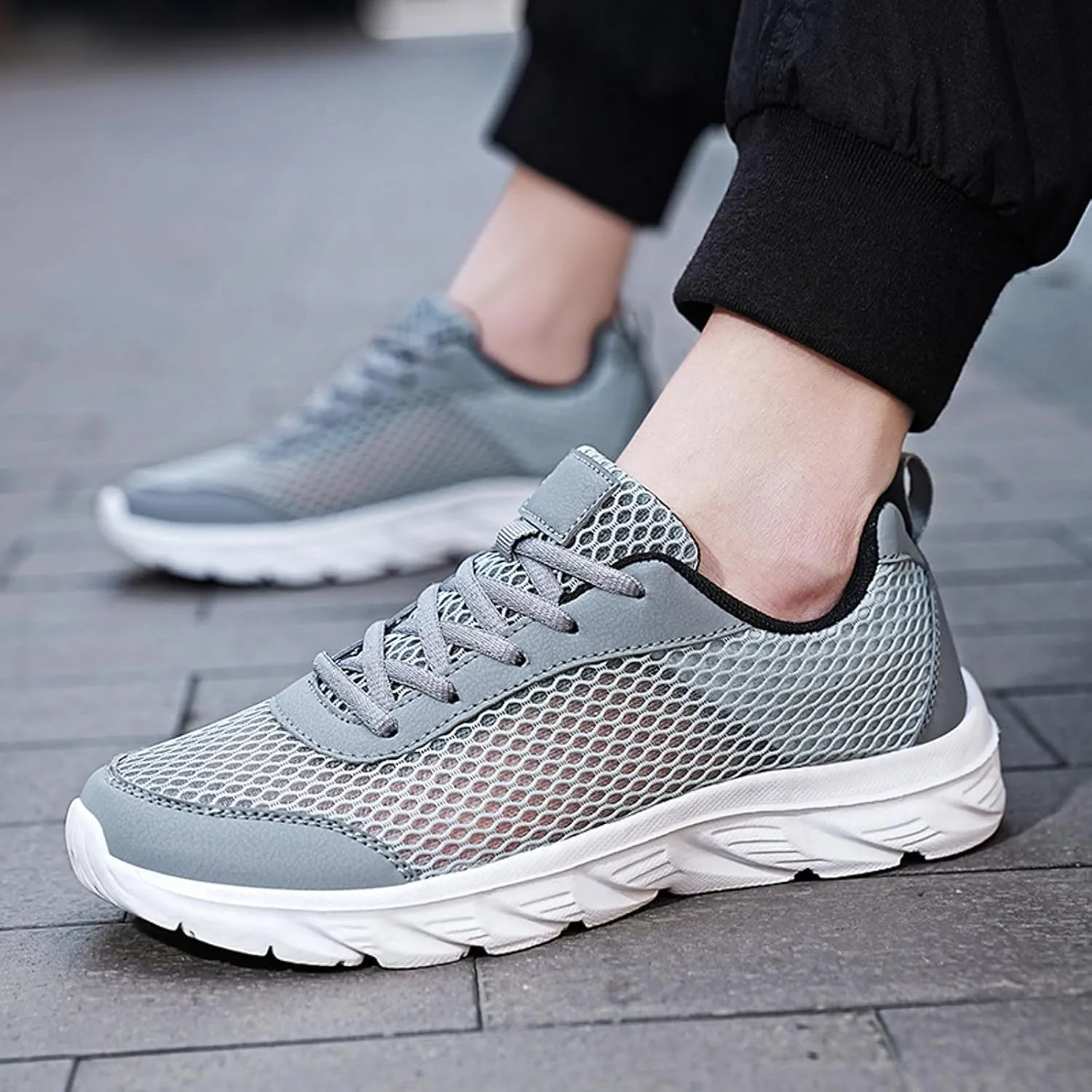 Men Sports Shoes Fashionable New Pattern Minimalist Couple Style Breathable Comfortable Mesh Non Mens Air 1 Low Sneaker Water