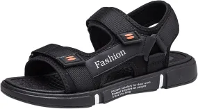 Men's Adjustable Sandals for Hiking Walking Wading Beach Water Athletic Outdoor with Cushion Comfy Sole Open Toe Non slip Sandals Lightweight Walking Casual Water Shoes Arch Support Breathable