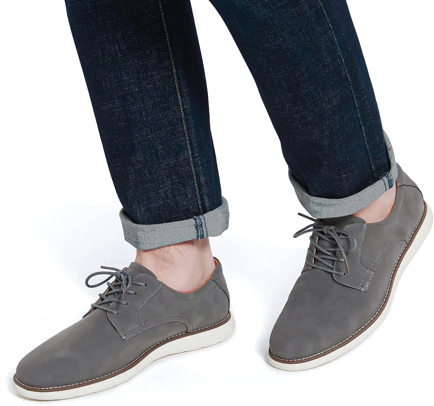 Men's Casual Dress Shoes Fashion Dress Sneakers Business Casual Shoes Comfortable Work Oxfords Office Walking Sneakers