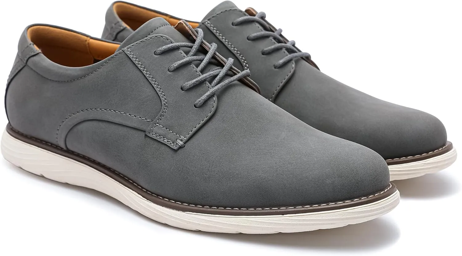 Men's Casual Dress Shoes Fashion Dress Sneakers Business Casual Shoes Comfortable Work Oxfords Office Walking Sneakers