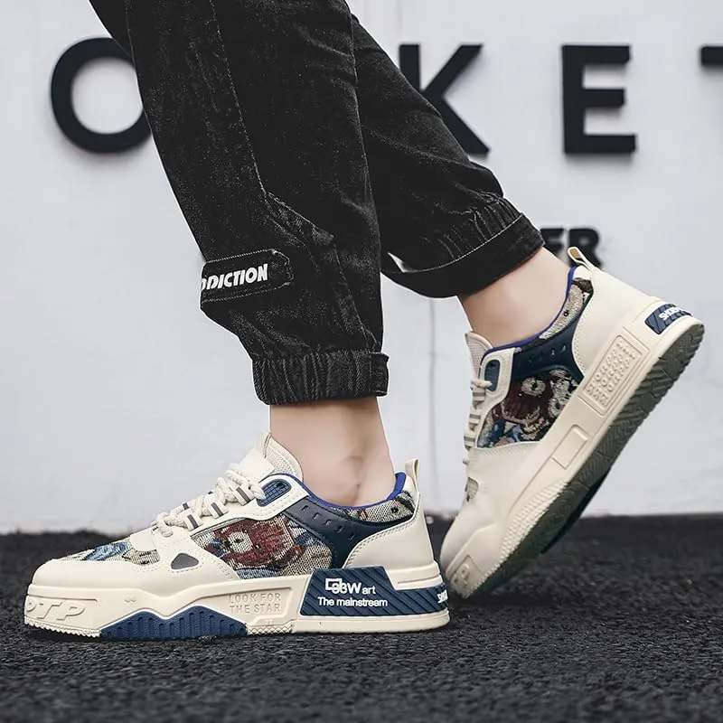 Men's Comfort Casual Skate Walking Shoes Walking Men's Fashion Sneakers Shoes Sizes 6.5-10