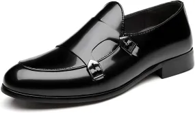 Men's Dress Oxford Shoes Slip On Causal Leather Shoes Fashion Walking Shoes Business Office Party Comfort Loafers