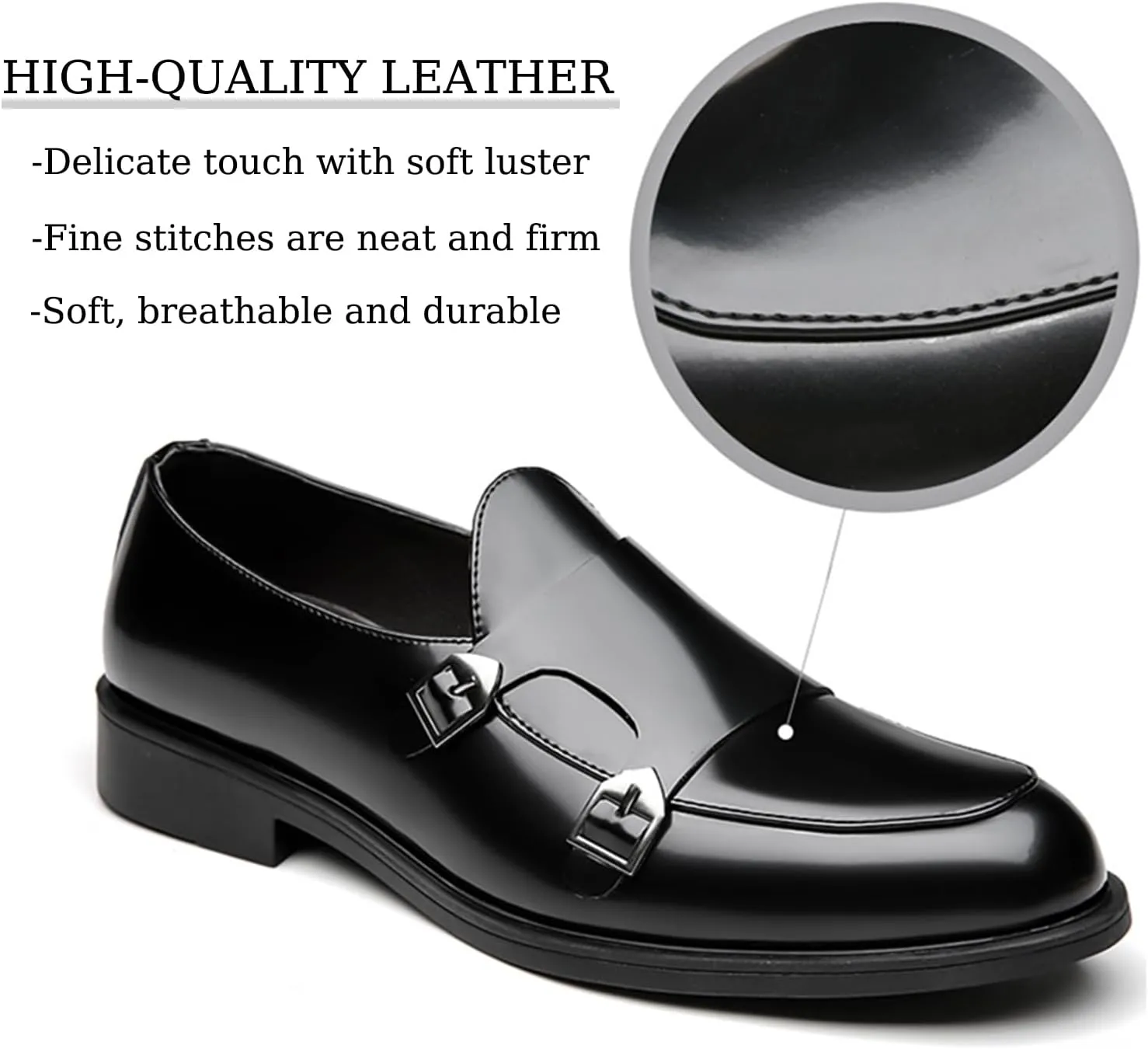 Men's Dress Oxford Shoes Slip On Causal Leather Shoes Fashion Walking Shoes Business Office Party Comfort Loafers