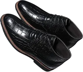 Men's Dress Shoes Casual Oxford Shoes Business Formal Shoe Fashion Lace up Footwear Comfort Wedding Dressy