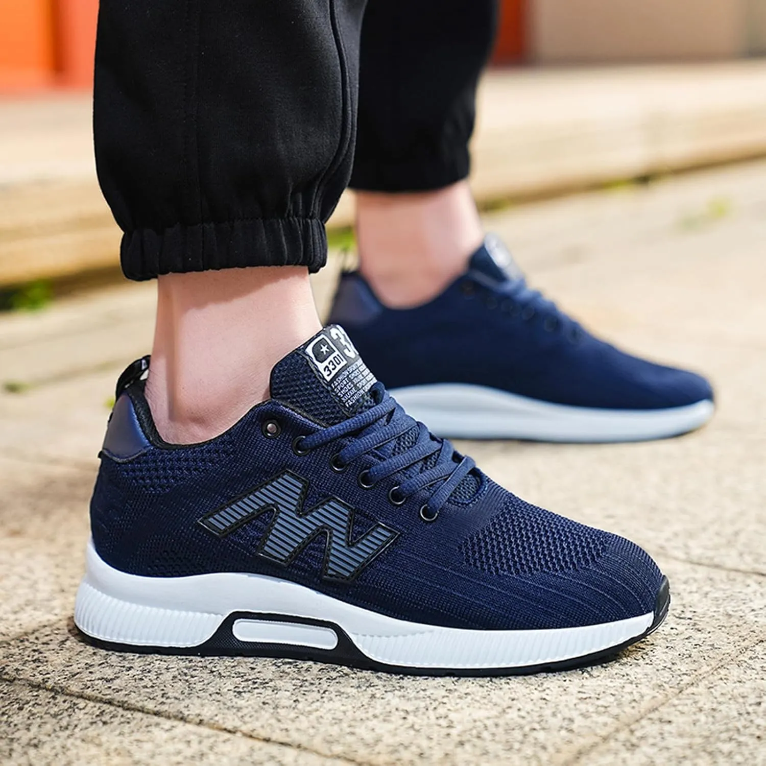 Mens Elevator Sneakers 2.36 Inchs Invisible Height Increasing Elevator Shoes Taller Lace up Hidden Heel Lift Shoes Trainers Fashion Sneakers