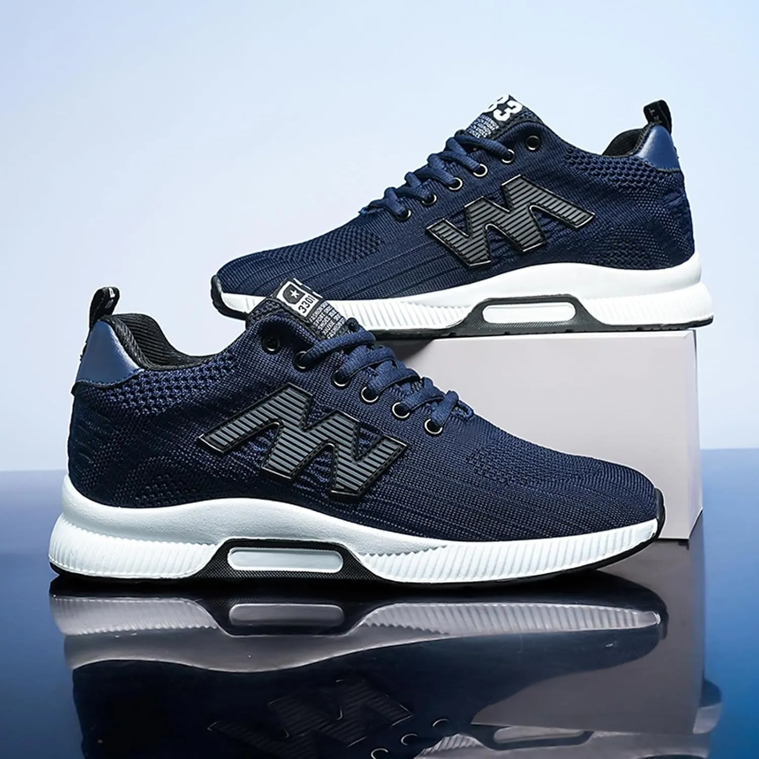 Mens Elevator Sneakers 2.36 Inchs Invisible Height Increasing Elevator Shoes Taller Lace up Hidden Heel Lift Shoes Trainers Fashion Sneakers