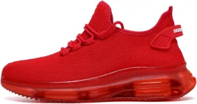 Men's Lightweight Double - air Cushion Walking, High - Elasticity Running Shoes, Workout Shoes, Breathable Mesh Fashion Casual Sneakers