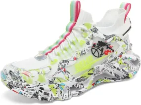 Men's Lightweight Shock - Absorbing Running Shoes, Blade - Style Fashion Sneakers, Suitable for Fitness, Tennis, Basketball, Running and Walking