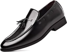 Men's Loafers Dress Shoes Loafers Formal Tassels Business Casual Tuxedo Shoes