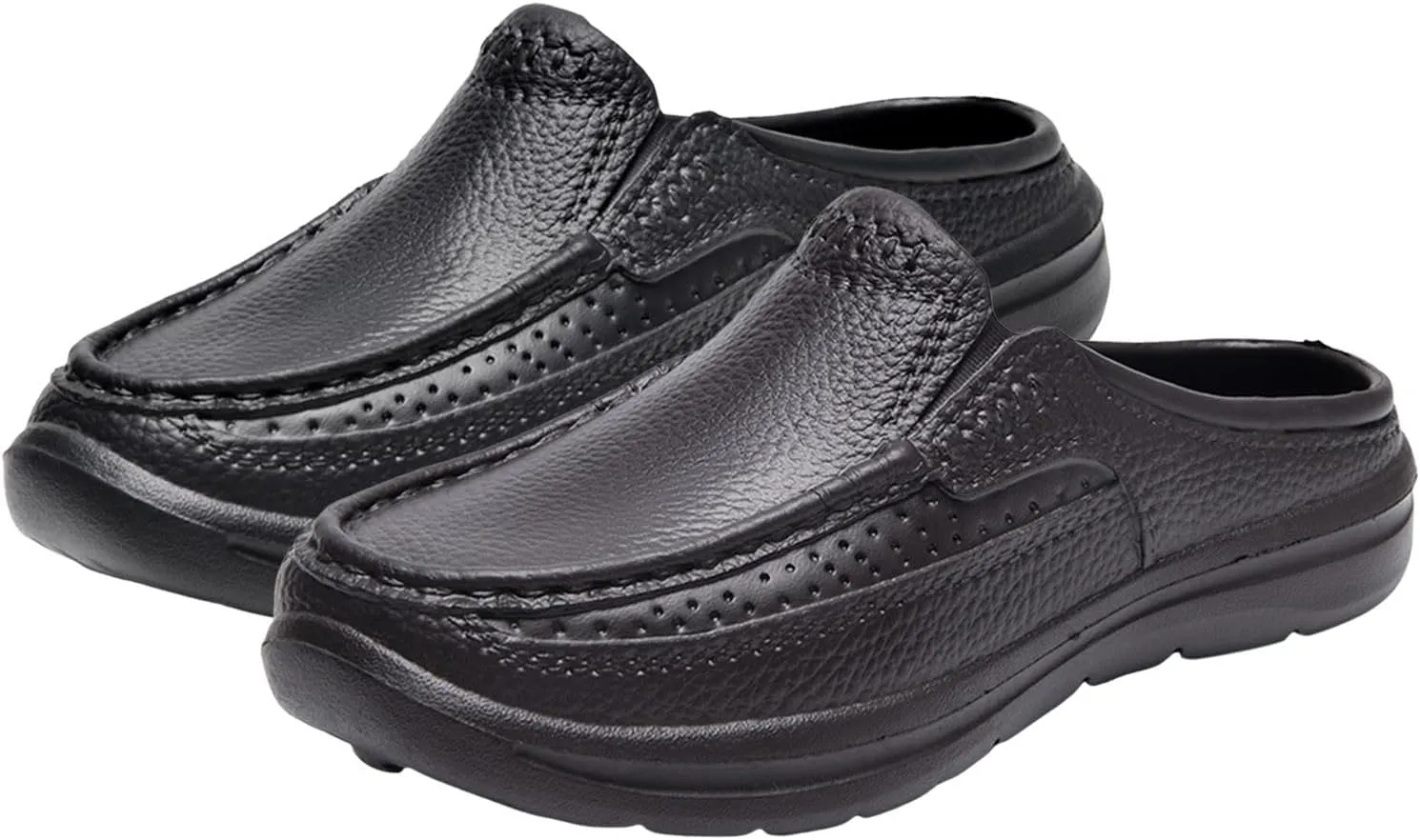 Men'S Sandals Size Men Sandals Fashionable New Pattern Simple Solid Color Summer Casual Half Drag Mens Slippers Sandals