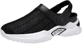 Men's Sandals Sport Recovery Athletic Walking Sandals For Man Summer Breathable Casual Closed Toe Mesh Close Toe Sandal