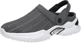 Men's Sandals Sport Recovery Athletic Walking Sandals For Man Summer Breathable Casual Closed Toe Mesh Close Toe Sandal