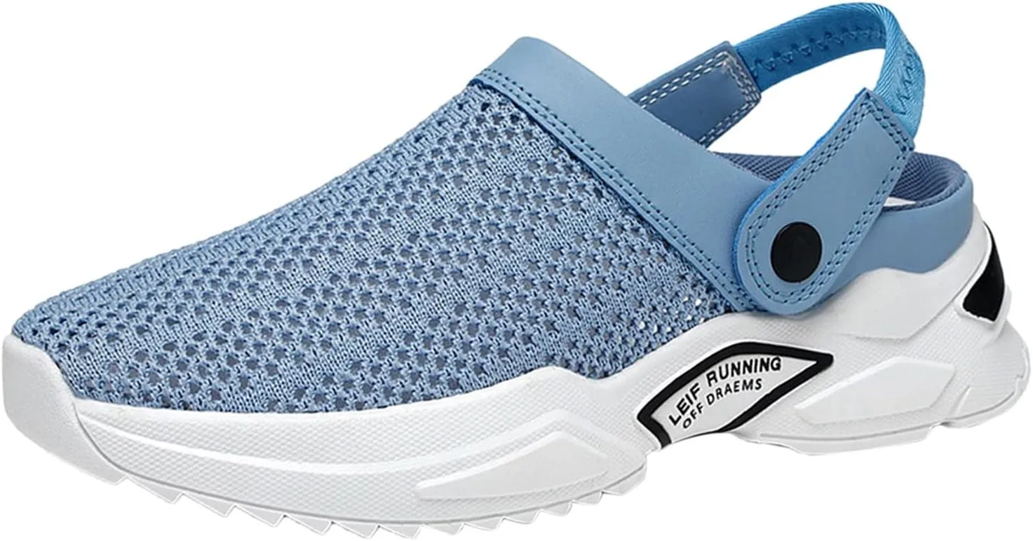 Men's Sandals Sport Recovery Athletic Walking Sandals For Man Summer Breathable Casual Closed Toe Mesh Close Toe Sandal