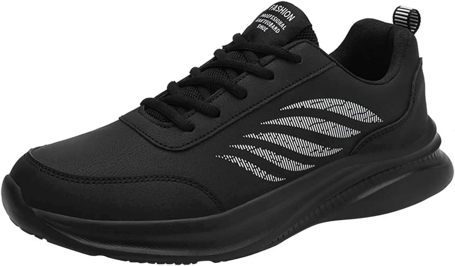 Mens Shoes Casual Leather Laace Up Solid Color Casual Fashion Simple Shoes Running Shoes Fashion Sneaker Shoes for Men Men's