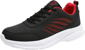 Mens Shoes Casual Leather Laace Up Solid Color Casual Fashion Simple Shoes Running Shoes Fashion Sneaker Shoes for Men Men's