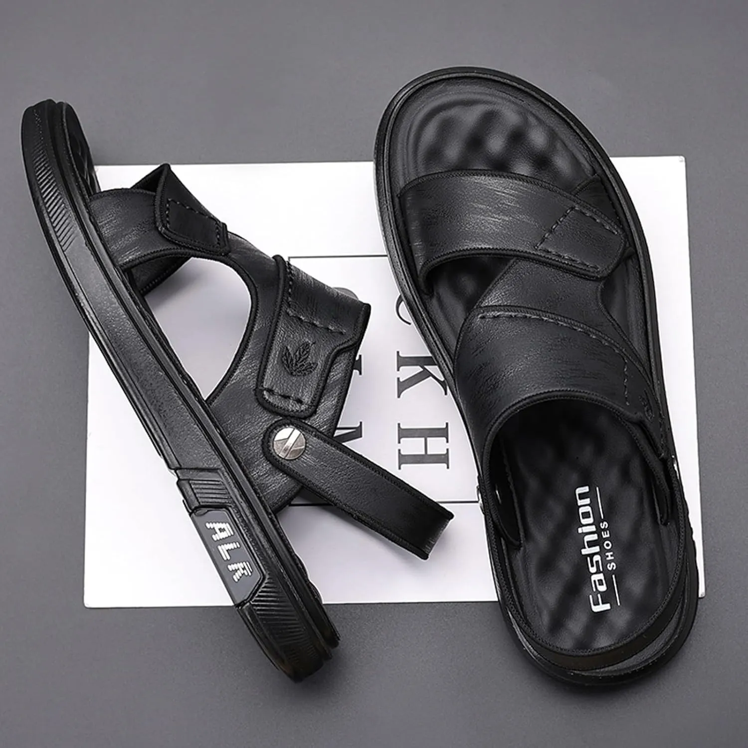 Men'S Slide Sandals Size Soft Sole Comfort Sandals Open Toe Outdoor Casual Men's Beach Men Comfortable