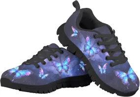 Micoklinlin Kids Sneakers Boys Girls Lightweight Lace-up Running Shoes Novelty Comfort Outdoor Jogging Tennis Sport Shoes