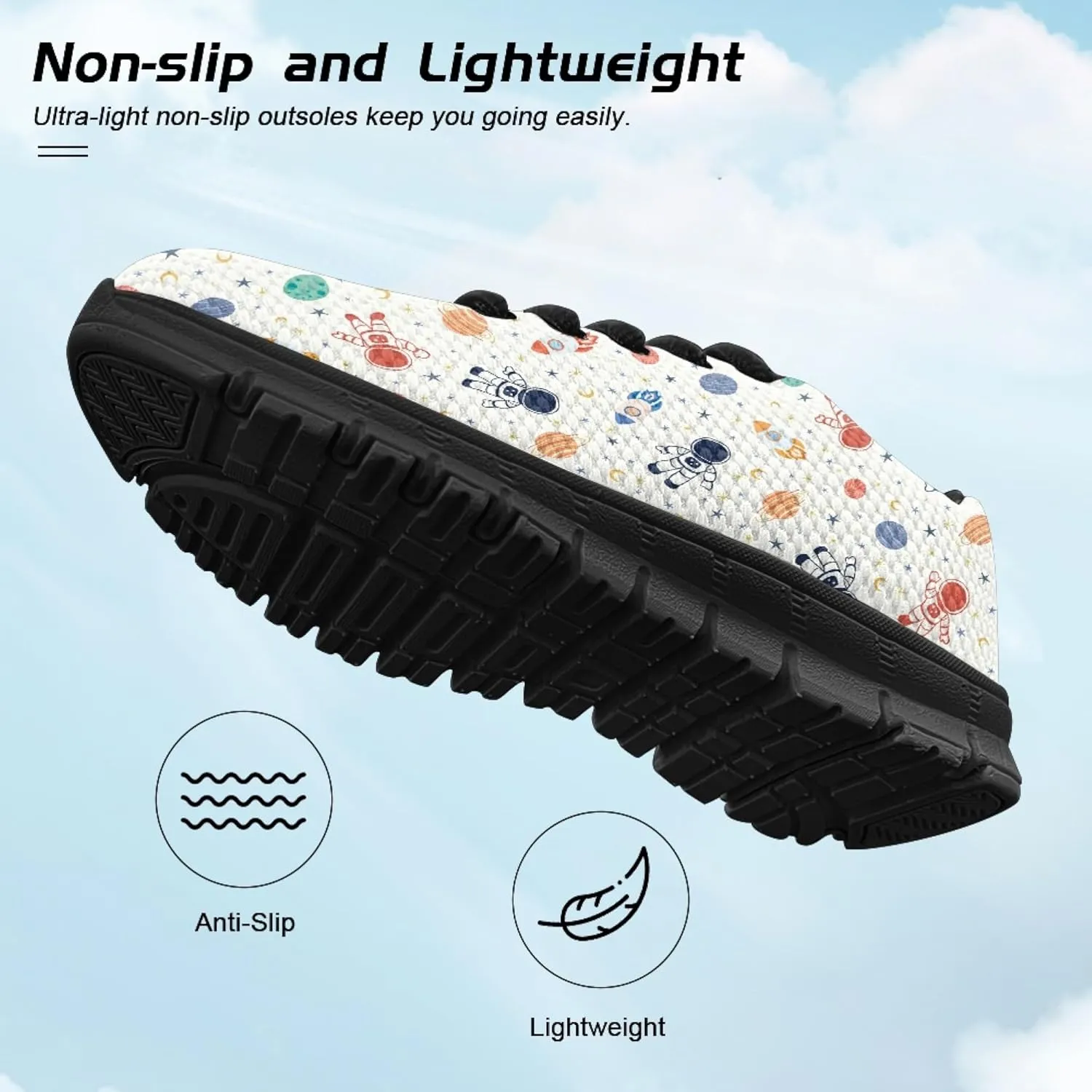 Micoklinlin Sneakers for Kids Lightweight Sport Shoes Teens Girls Boys Traiidsners Comfortable Classic Travel Walking Shoes