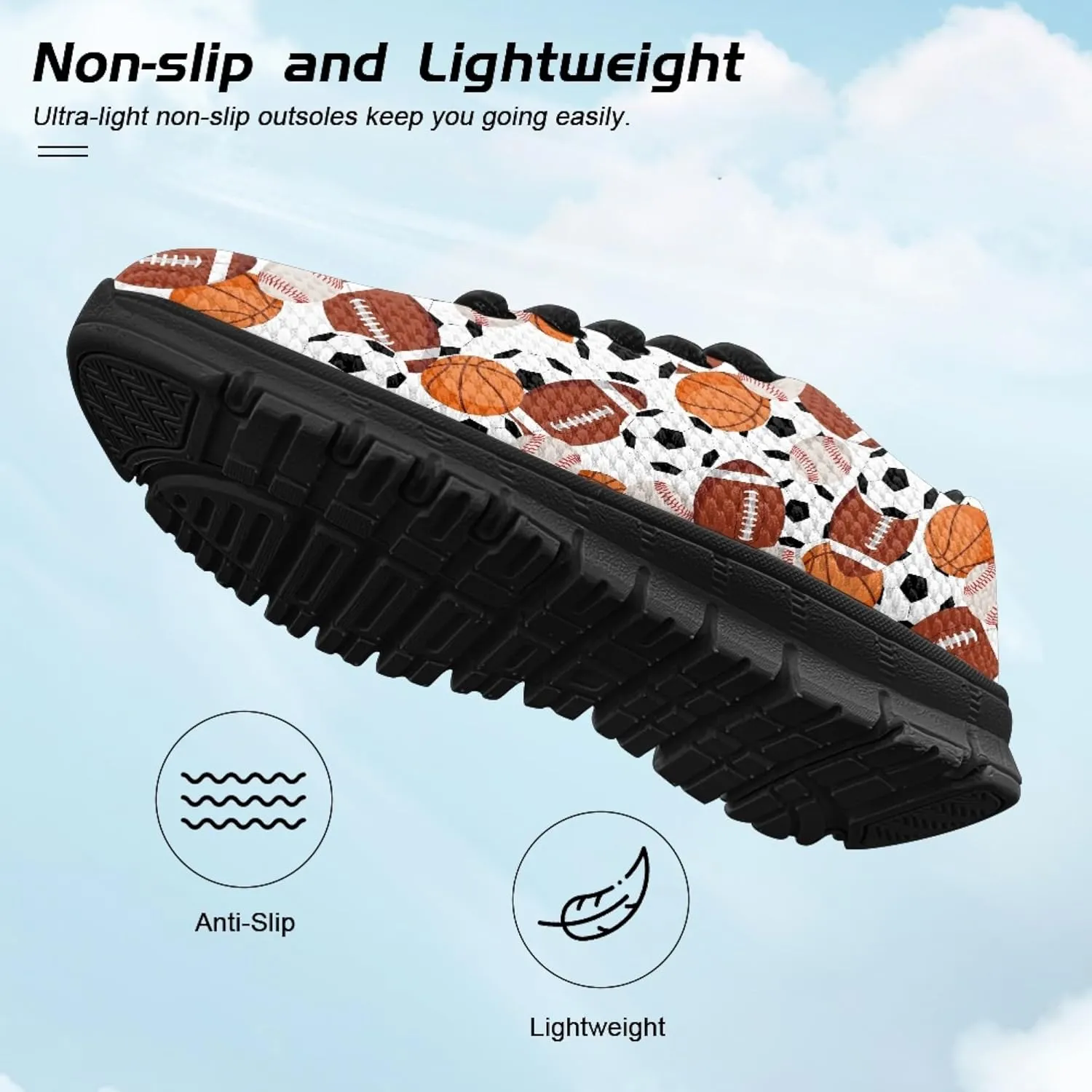Micoklinlin Sneakers for Kids Lightweight Sport Shoes Teens Girls Boys Traiidsners Comfortable Classic Travel Walking Shoes