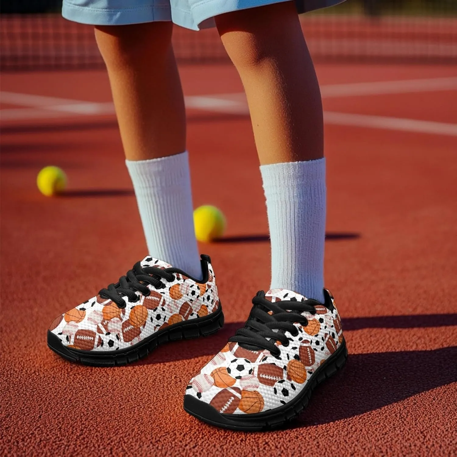 Micoklinlin Sneakers for Kids Lightweight Sport Shoes Teens Girls Boys Traiidsners Comfortable Classic Travel Walking Shoes