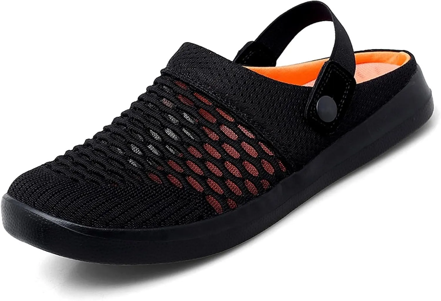 Mmoneyake Mules Clogs for Women Unisex Garden Clogs Shoes Breathable Summer Orthotic Walking Slippers Mesh Slippers Non-Slip Outdoor Beach Sandals Quick Drying Sandals Open Back Slip On Shoes