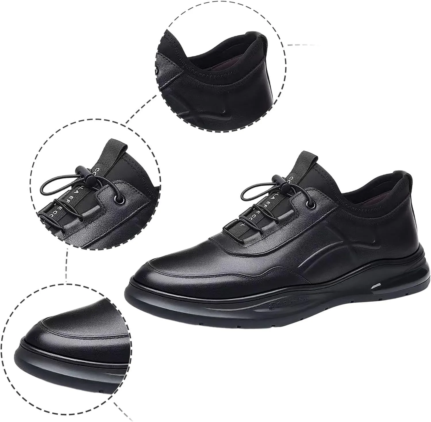 New Men's Casual Leather Shoes Sports and Breathable Spring and Autumn Foreign Trade Men's Shoes Sneaker Socks for Men Men's