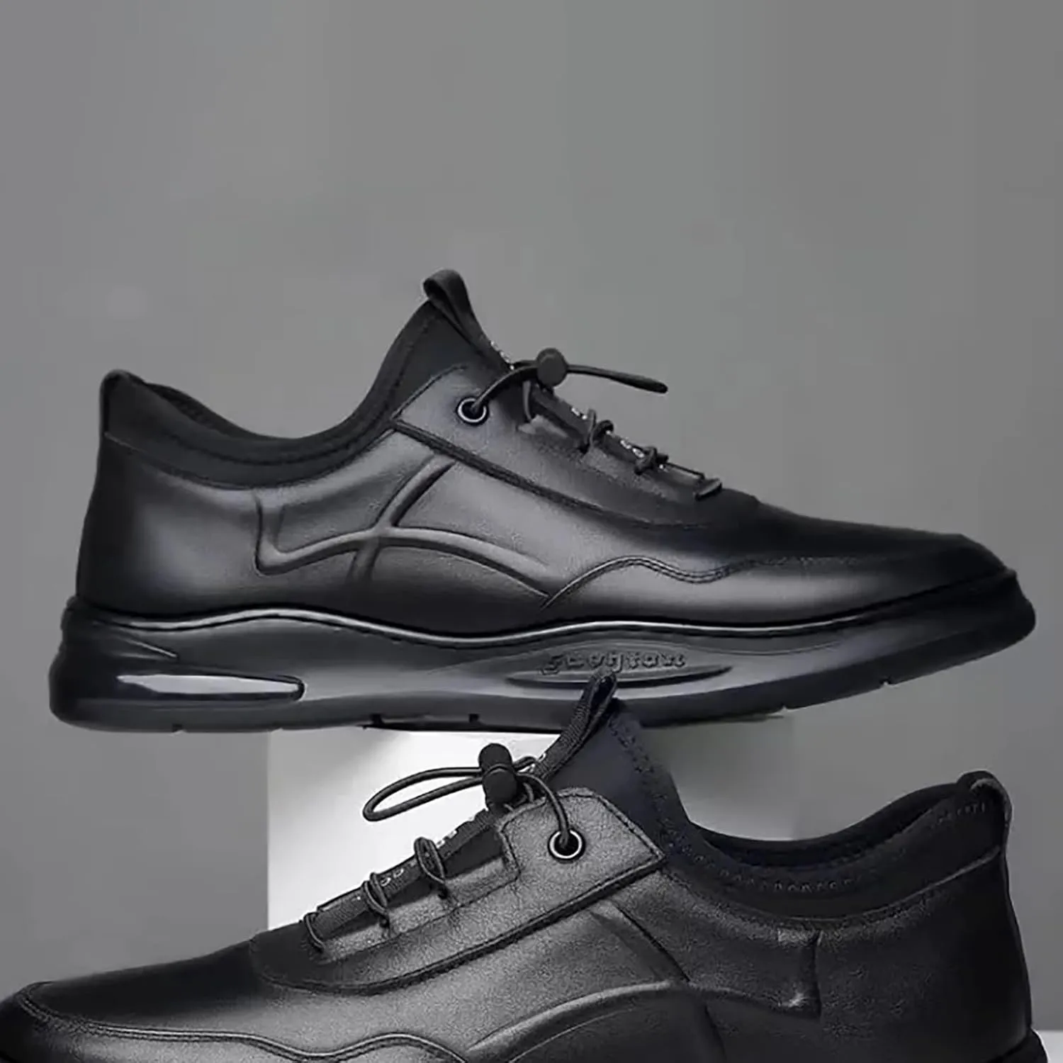 New Men's Casual Leather Shoes Sports and Breathable Spring and Autumn Foreign Trade Men's Shoes Sneaker Socks for Men Men's