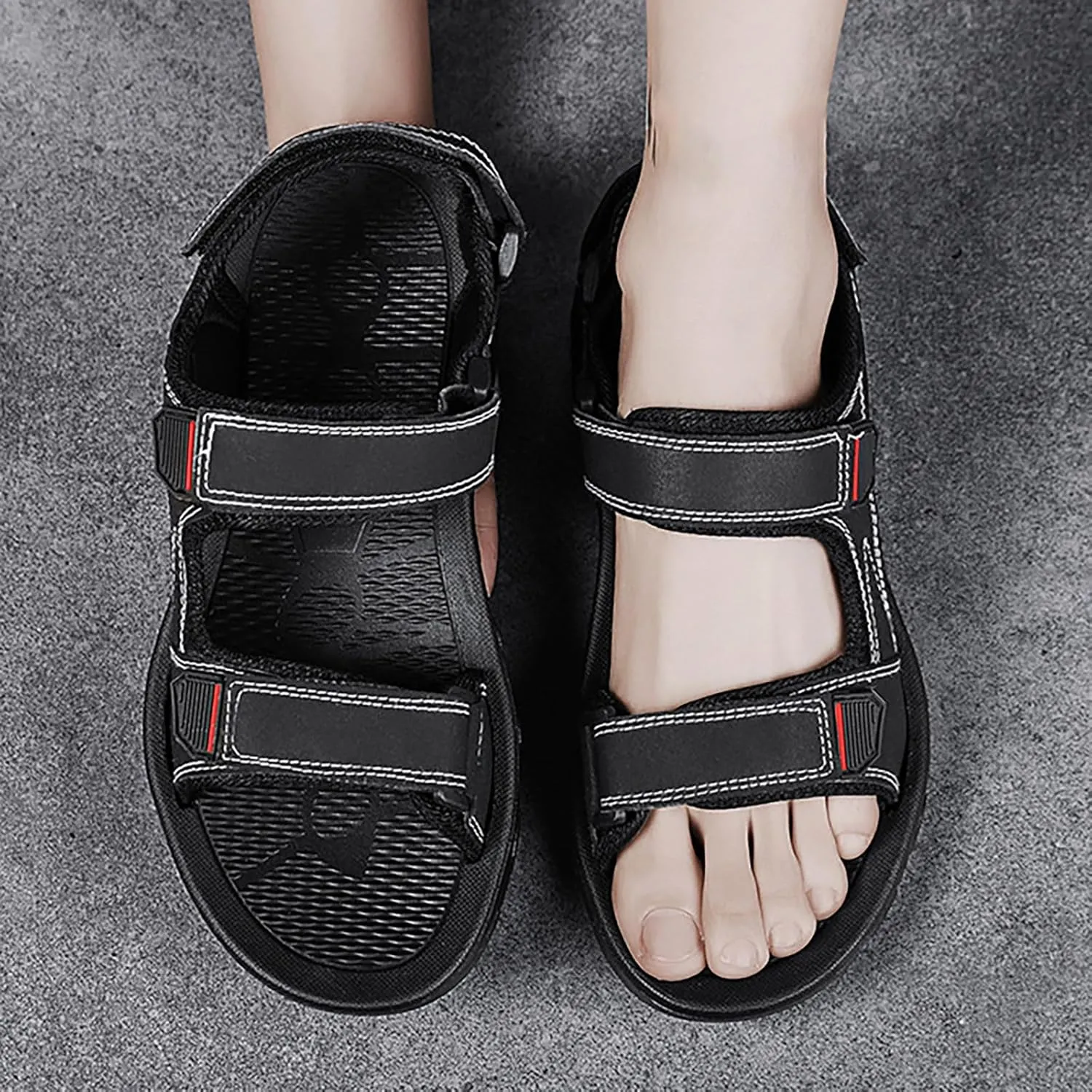 New Outdoor Water Slippers For Dad's Casual Sports Beach Shoes Men's Sandals Size 12 Slide Men's Sandals Men Shoes