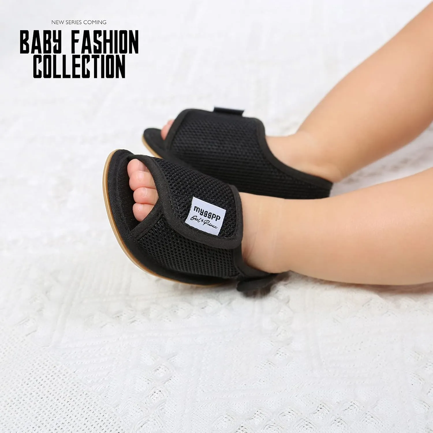 Newborn Shoes for Girls,Baby Shoes Sole Mesh Sandals Non-Slip Flat Boys Walking Rubber Shoes Baby Toddler Shoes