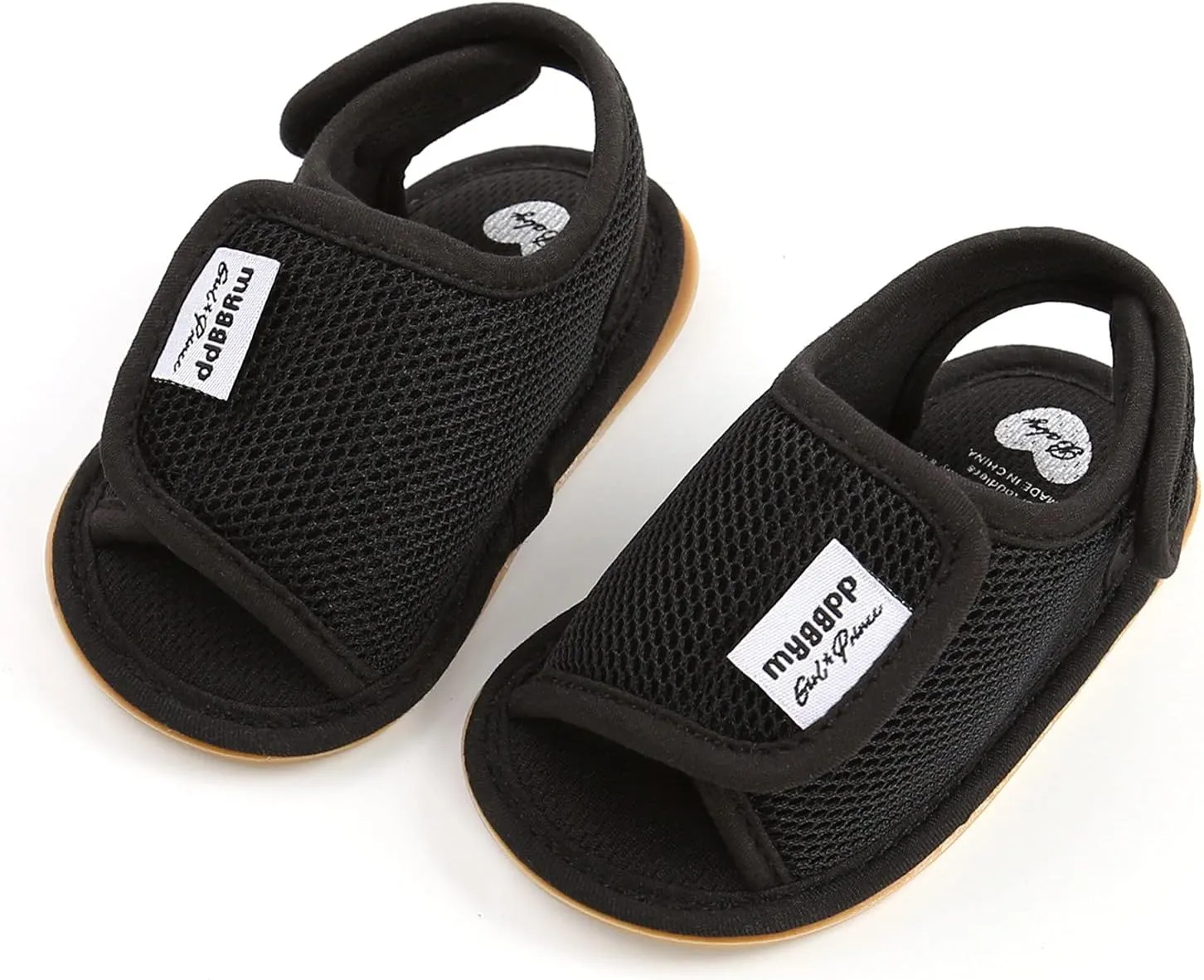 Newborn Shoes for Girls,Baby Shoes Sole Mesh Sandals Non-Slip Flat Boys Walking Rubber Shoes Baby Toddler Shoes