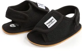 Newborn Shoes for Girls,Baby Shoes Sole Mesh Sandals Non-Slip Flat Boys Walking Rubber Shoes Baby Toddler Shoes
