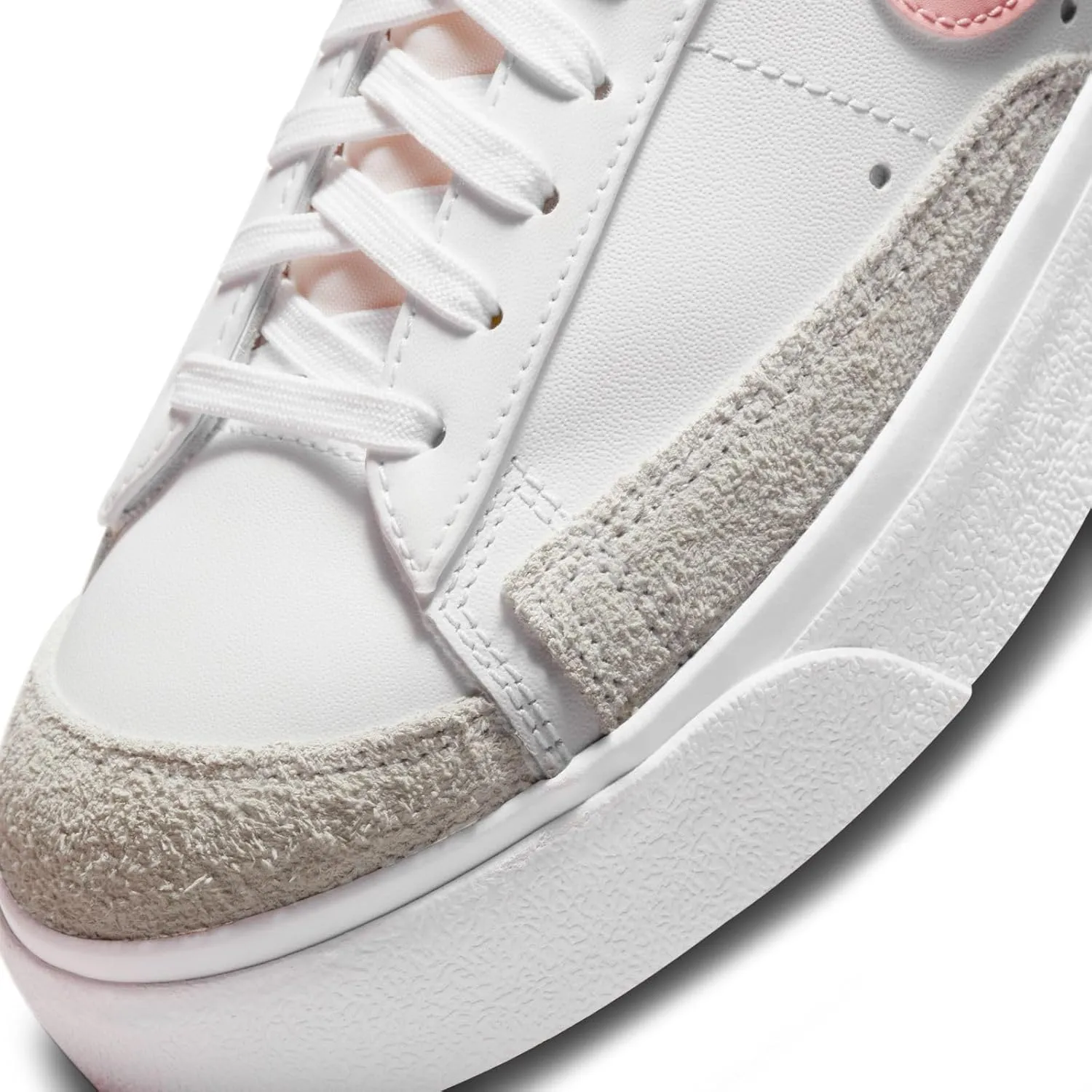 Nike Blazer Low Platform White/Pink Glaze-Summit White DJ0292 103 Women's Size 11